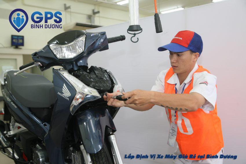 Gắn Định Vị Xe Máy ở Bình Dương