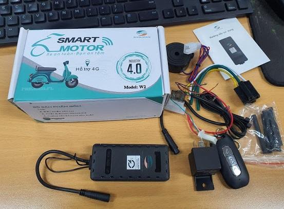 định vị xe máy viettel mới smartmoto w2