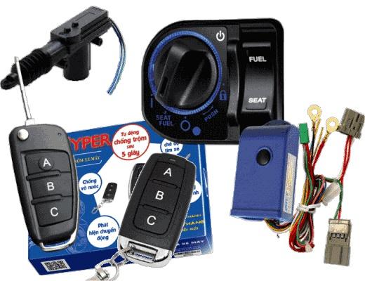 Khoá chống trộm xe máy Smartkey Honda K01 chính hãng cho AB, SHVN, SH Mode, Click, Vario 2 Chống Cướp Smart Key Hyperion
