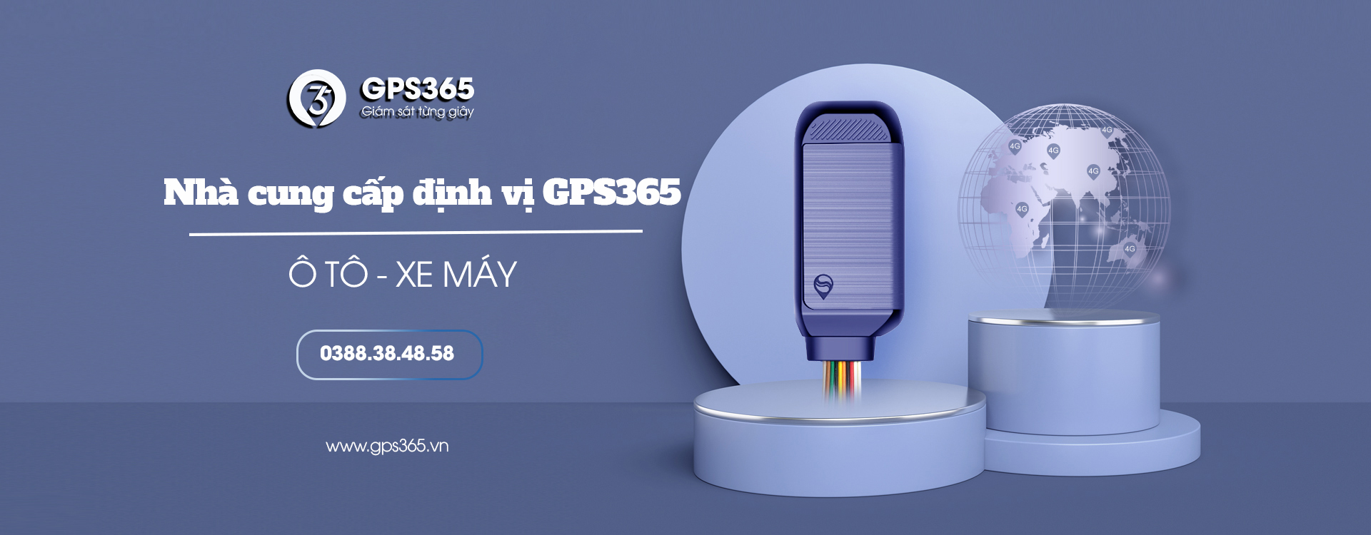 Định vị gps365 nhà cung cấp thiết bị định vị ô tô xe máy lớn nhất BÌnh Dương